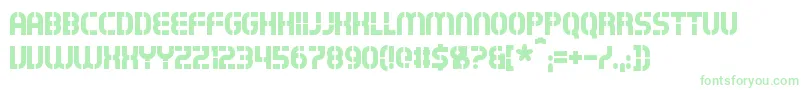 Exostencil Font – Green Fonts