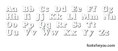 Dovershadow Font