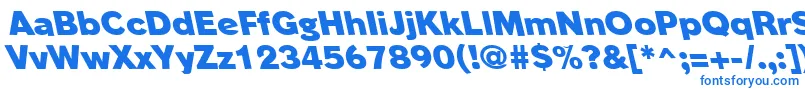 PhinsterleftyheavyRegular Font – Blue Fonts