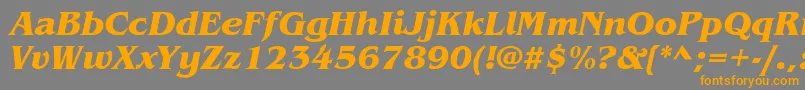 En savoir plus sur la police ItcBenguiatBoldItalic Police ItcBenguiatBoldItalic – polices orange sur fond gris