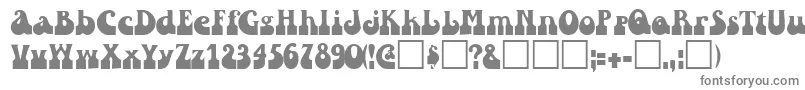 Шрифт RaindroptoosskBold – серые шрифты