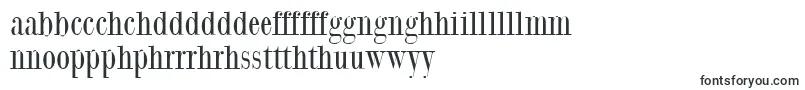 Шрифт Giambattistaduemille – валлийские шрифты