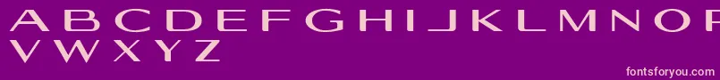 fuente Geogiquas – Fuentes Rosadas Sobre Fondo Morado