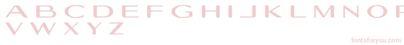 Geogiquas-Schriftart – Rosa Schriften auf weißem Hintergrund