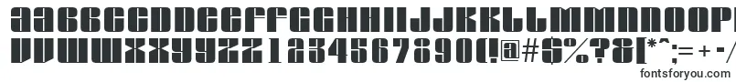 Шрифт AGlobus – большие шрифты