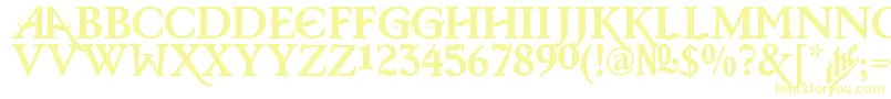 BarisCerinRegular Font – Yellow Fonts