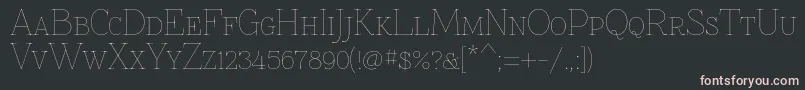 Шрифт Znikomitsc – розовые шрифты на чёрном фоне