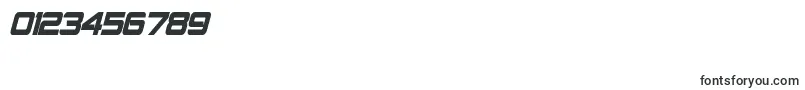 Fonte MontalbanCondensedBoldItalic – fontes para números e dígitos