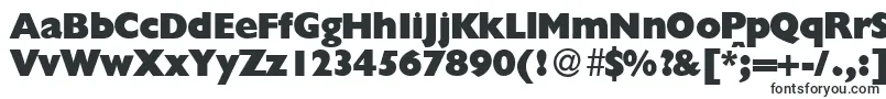 GillionblackdbNormal-fontti – Ilman serifejä olevat fontit