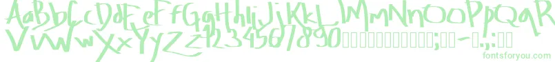 Amburegul Font – Green Fonts