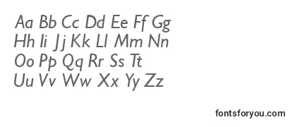 Обзор шрифта GimletsskItalic