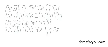 MerijntjeLightitalic Font