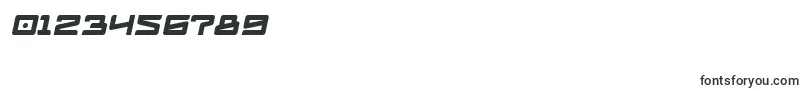 Logofontik4fRegularItalic Font – Fonts for Numbers and Digits