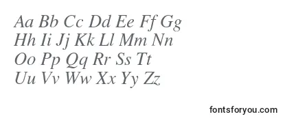 Schriftart LatinskijcItalic