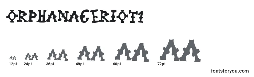 OrphanageRiot1 Font Sizes