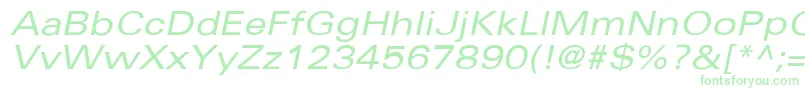 UniversExtendedobl Font – Green Fonts