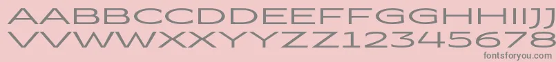 ColtraneRegularDemo Font – Gray Fonts on Pink Background