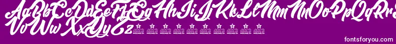 Подробнее о шрифте MasterOfComicsPersonalUse Шрифт MasterOfComicsPersonalUse – белые шрифты на фиолетовом фоне
