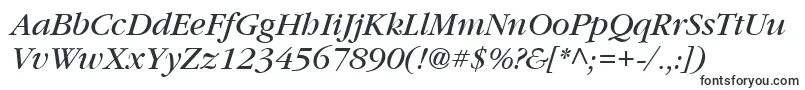 Vaniel3Italic-Schriftart – Barcode-Schriften