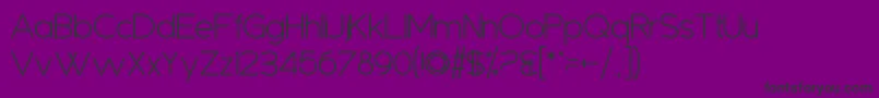 More about Sanseriffic Font Sanseriffic Font – Black Fonts on Purple Background