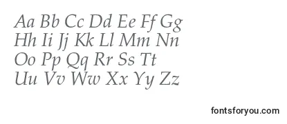 AgpalatialcItalic Font
