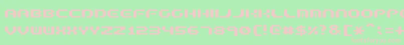 FormulaTooComplex Font – Pink Fonts on Green Background