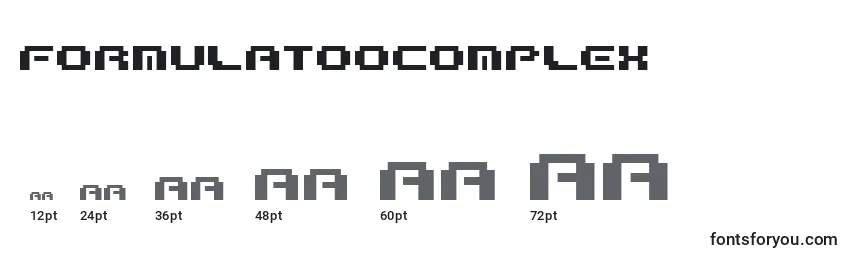 FormulaTooComplex Font Sizes