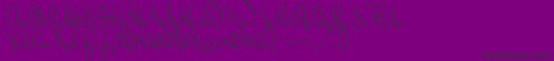 More about MrDonaldson Font MrDonaldson Font – Black Fonts on Purple Background