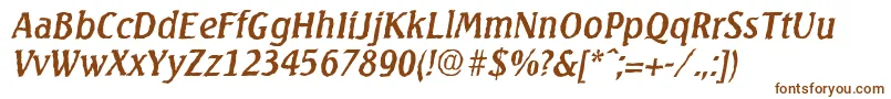 Weitere Informationen zur SeagullantiqueItalic-Schriftart SeagullantiqueItalic-Schriftart – Braune Schriften