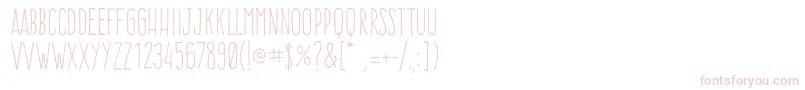 Шрифт Frenteh1Regular – розовые шрифты
