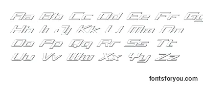 Concielian3Dital Font