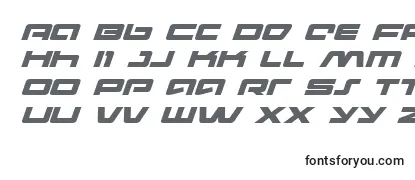 PulseRifleExpandedItalic Font