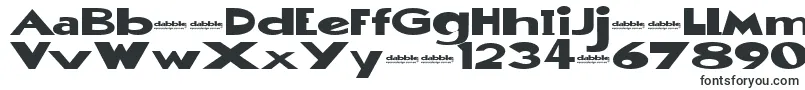 DabbleEvaluation-fontti – Ilman serifejä olevat fontit