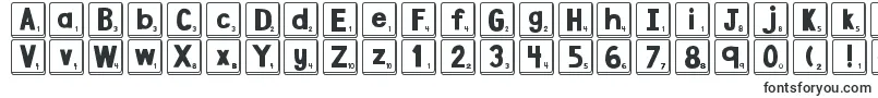 DjbLetterGameTiles Font – Fonts for PixelLab