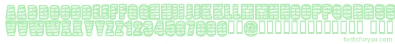 Fonte Popwei – fontes verdes
