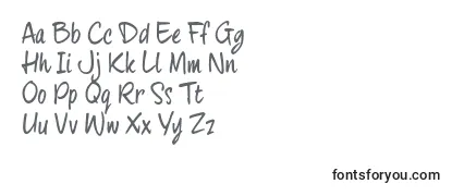 FourhandTrial Font