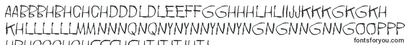 Шрифт Doublpeopl – сесото шрифты