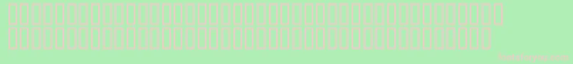 GraveyardShift Font – Pink Fonts on Green Background