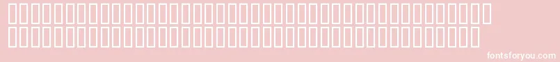 GraveyardShift Font – White Fonts on Pink Background