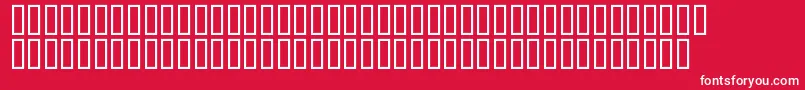 GraveyardShift Font – White Fonts on Red Background
