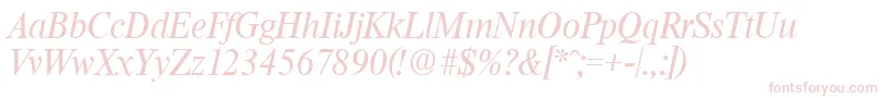 ThamesSerialRegularitalicDb Font – Pink Fonts