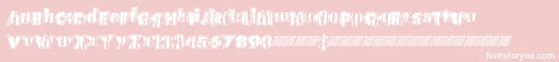 More about Urbananimal Font Urbananimal Font – White Fonts on Pink Background