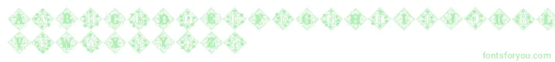 Jfivylacealt-fontti – vihreät fontit