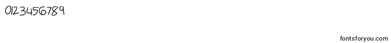 Bunnycookies Font – Fonts for Numbers and Digits