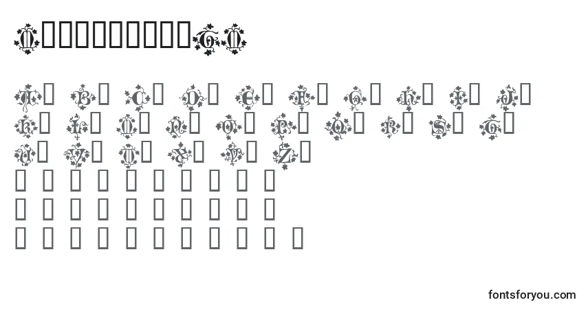 Fuente MandragoraTM - alfabeto, números, caracteres especiales