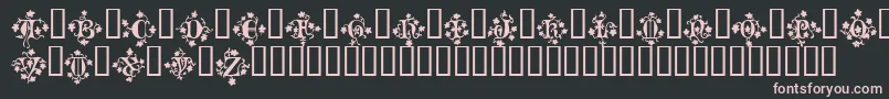 MandragoraTM Font – Pink Fonts on Black Background