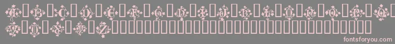 MandragoraTM Font – Pink Fonts on Gray Background