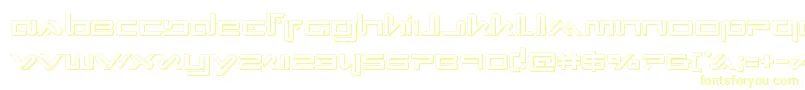 Xephyr3D Font – Yellow Fonts