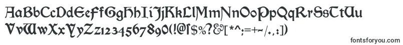 Morrisromanblackalt-fontti – Fontit Microsoft Officelle