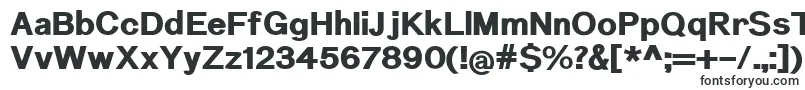 NuromExtrabold Font – Tall Fonts